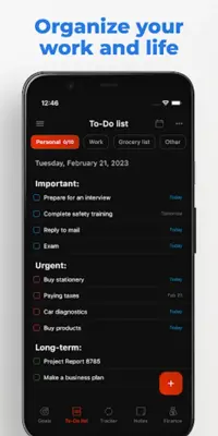 Listok To do list & Planner android App screenshot 7